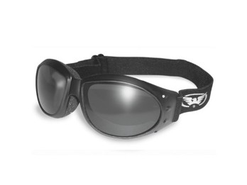 Eliminator Chopperbrille Bikerbrille mit Brillenband getönt klar