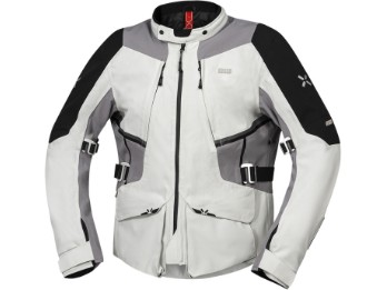 Tourster-STX 1.0 Motorradjacke Laminat elastisch hellgrau grau