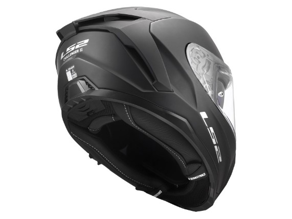 LS2 FF817 CHALLENGER II SOLID MATT BLACK-168170011 (11)