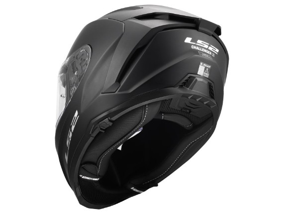 LS2 FF817 CHALLENGER II SOLID MATT BLACK-168170011 (12)