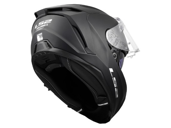LS2 FF817 CHALLENGER II SOLID MATT BLACK-168170011 (13)