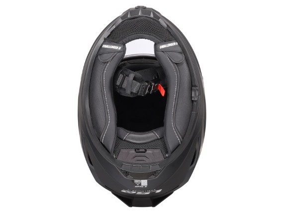 LS2 FF817 CHALLENGER II SOLID MATT BLACK-168170011 (15)