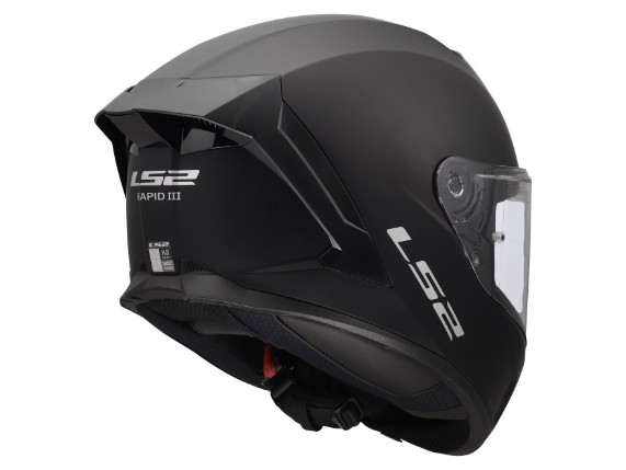 LS2 FF820 RAPID III SOLID MATT BLACK-168200011 (5)