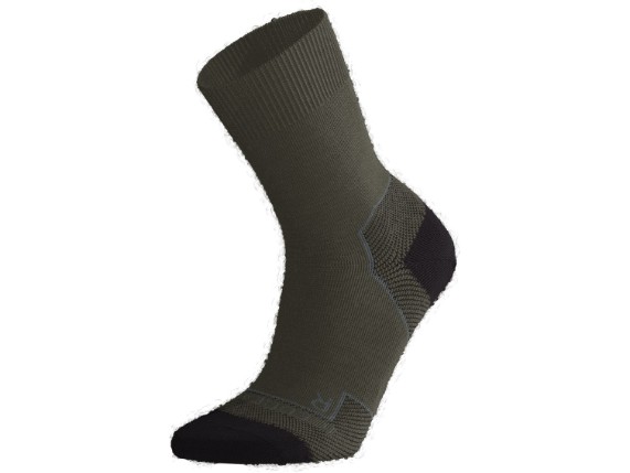 SS24 Men Hike_ Light Crew LODEN BLACK GRITSTONE HTHR 105103282 front