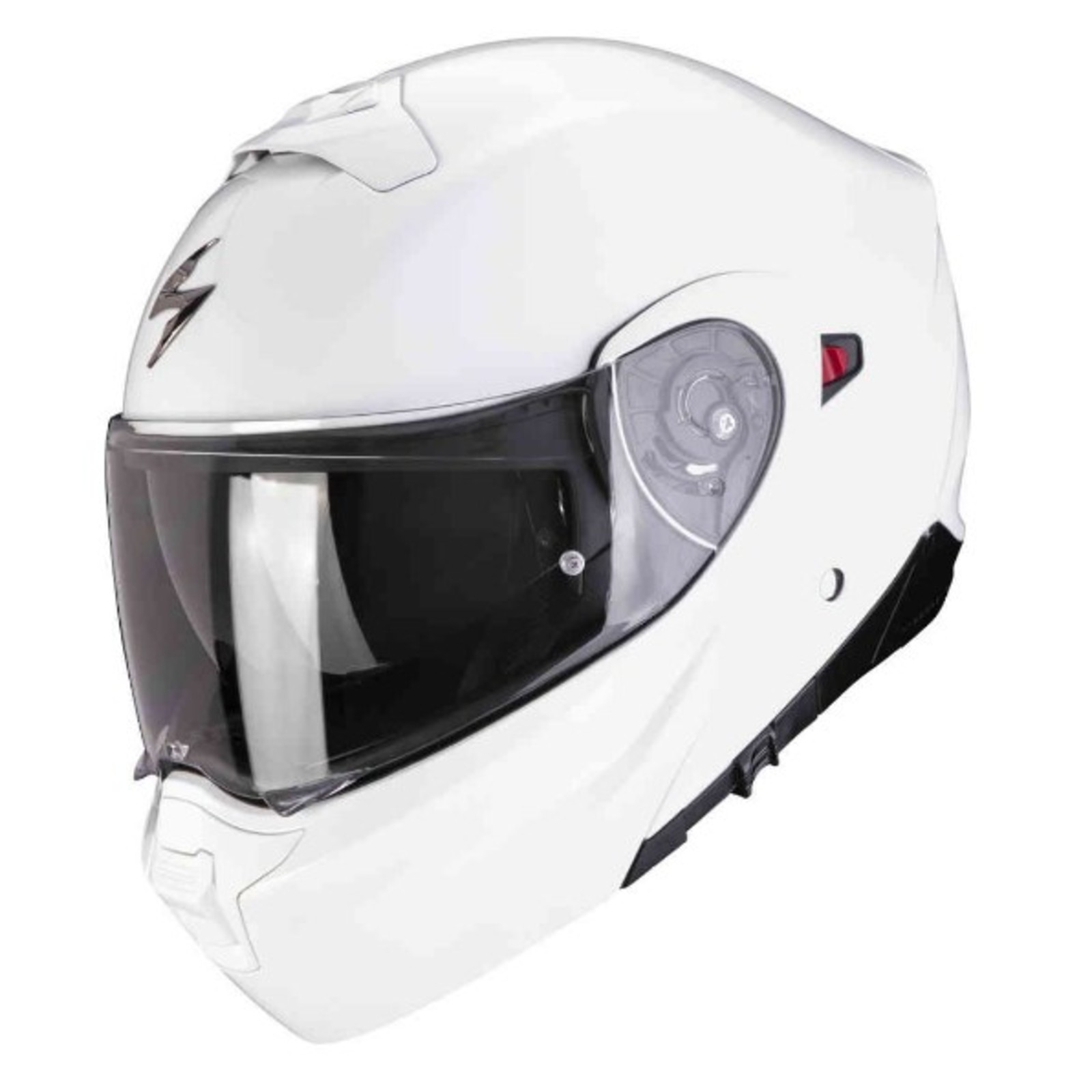 Germot Klapphelm GM 970 Weiß – ECE 22.06, Mit Sonnenblende, Pinlock® & P/J Homologation, Größe XXL