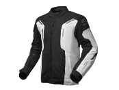 Khao Air II Motorradjacke (Schwarz/Hellgrau)