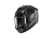D-Skwal 3 Shiever Mat Motorradhelm (Schwarzmatt/Anthrazit/Silber)