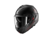 OXO SP Lyne Mat Motorradhelm (Schwarzmatt/Anthrazit/Rot)
