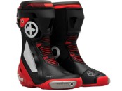 XP9-S Motorradstiefel (schwarz / rot)