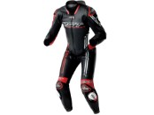 Race Dept V4.2 D30 Airbag Lederkombi Herren (schwarz / rot / weiß)