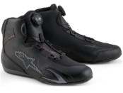 Celer Motorradschuhe (schwarz / dunkelgrau)