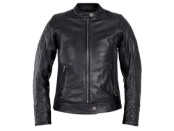 Adina Leder Motorradjacke Damen (schwarz)