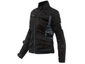 Desert Tex Sommer Motorradjacke Damen (schwarz)