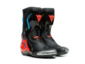Torque 3 Out Motorradstiefel (Schwarz/Neonrot/Blau)