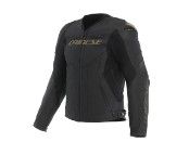 Racing 5 Motorradjacke (Schwarz/Gold)