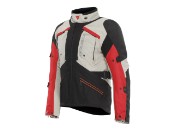 Gullfoss D-Dry Motorradjacke (Schwarz/Beige/Rot)