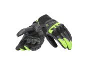 X-Ride 2 Ergo-Tek Motorradhandschuhe (Schwarz/Fluogelb)