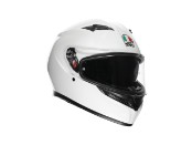 K3 Mono Motorradhelm (Weiß)