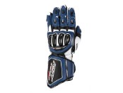 TracTech Evo 4 Motorradhandschuhe (Blau/Weiß/Schwarz)