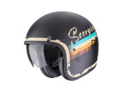 Belfast EVO Adonis Jethelm (Schwarzmatt/Beige)