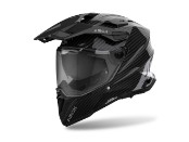 Commander 2 Motorradhelm (Schwarz/Carbon)