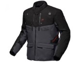 Atlaz Motorradjacke Herren (dungelgrau / schwarz)