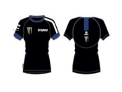 Paddock Black Edition Monster Energy T-Shirt Damen (schwarz/blau)