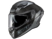 Drift EVO II Nova Motorradhelm (Carbon/Schwarz/Grau)