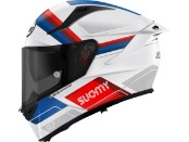 Speedstar 2 Vantage Motorradhelm (Weiß/Blau/Rot)