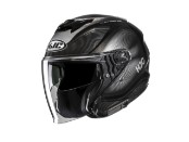 i31 Depe Motorradhellm (Schwarz/Grau)