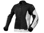 Khao Air II Motorradjacke Damen (schwarz / sand / khaki)