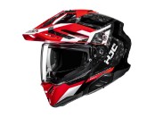 RPHA 60 Dakar Motorradhelm (Rot/Schwarz/Weiß)