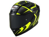 TX-Pro Carbon Advance Motorradhelb B-Ware (Schwarz/Carbon/Gelb)