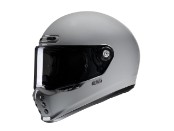 V10 Solid Motorradhelm (Grau)