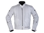 Veo Air Motorradjacke Kurzgröße (Hellgrau)