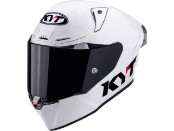 R1R Plain Motorradhelm (Weiß)
