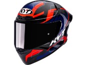 TT-Revo Speeding Motorradhelm (Schwarz/Rot/Blau)