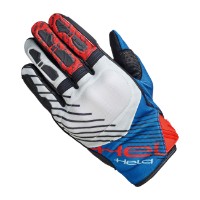 Hamada 2 Motorradhandschuhe (Grau/Blau/Rot)