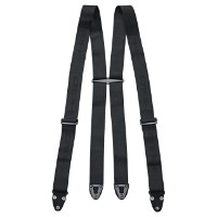Snap Brace Hosenträger für Motorradhose (Schwarz)
