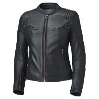 Robin Motorrad Lederjacke Damen (Schwarz)