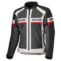 Tropic 4 Motorradjacke (Schwarz/Grau/Rot)