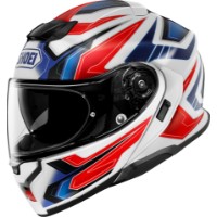 Neotec 3 Anthem TC-10 Motorradhelm (Weiß/Blau/Rot)