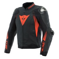 Super Speed 4 Motorrad Kombijacke Herren (schwarz/rot)