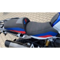 Sitzbank Ready Luxe BMW R1200GS/R1250GS Speciale Serie mit Gel (schwarz/blau,rot)