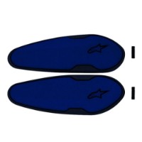 Stiefelschleifer für Supertech R / SMX Plus / SMX 6 V2 (blau)