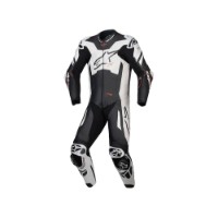 GP Plus V4 Sprint 1tlg. Motorradlederkombi (Schwarz/Weiß/Rot)