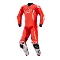GP Tech V5 Motorradlederkombi 1tlg. (Rot/Weiß)