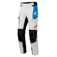Honda Andes V3 Drystar Motorradhose Herren (hellgrau/blau/rot)