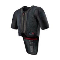 Tech-Air 7x System Airbagweste (Schwarz/Rot)