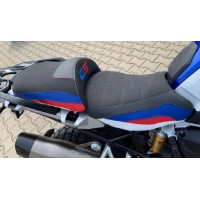 Sitzbank Ready Luxe BMW R1200GS/R1250GS Speciale Serie mit Gel (schwarz/blau,rot)
